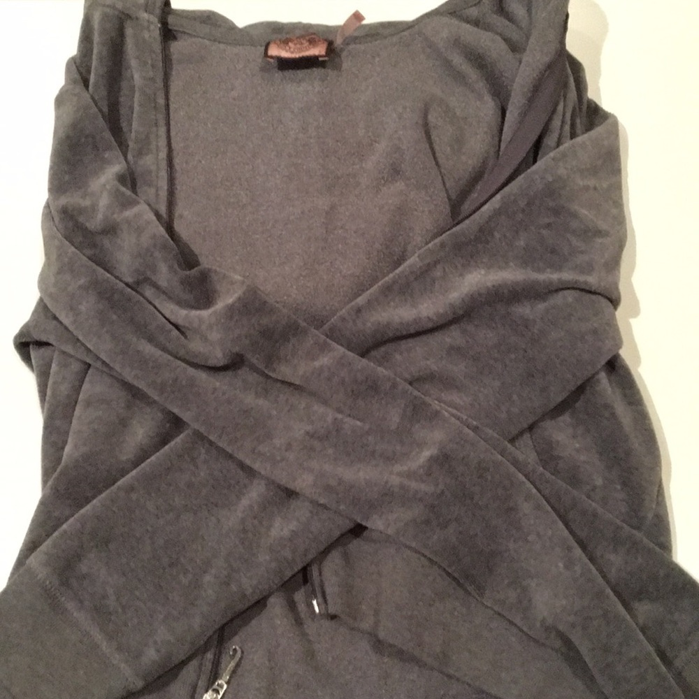 Velvet grey Juicy couture jacket